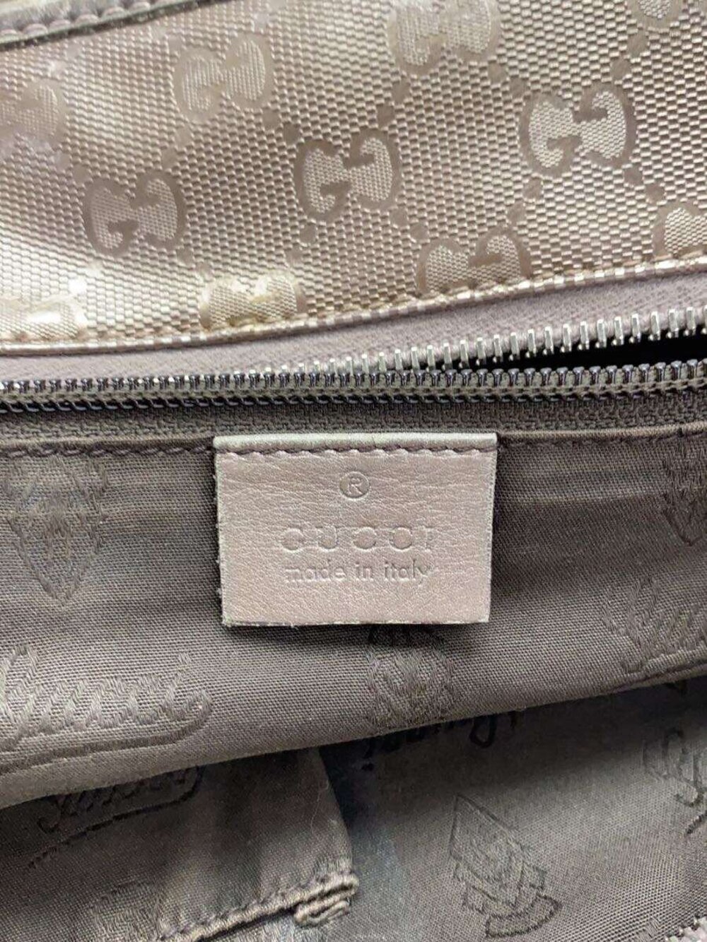 Gucci Tote Bag GG Imprime Brown - Picture 5 of 7